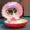 Shell shape ballet girl music box with Light classic retro melody gift for birthdays holidays wedding and parties decorative 1