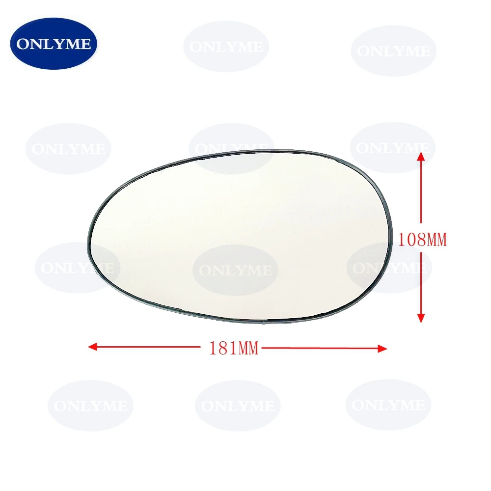 Espejo De Puerta Convexo Calentado (Derecha) Para Rover 400 45 MG ZS - Vidrio CRD100440