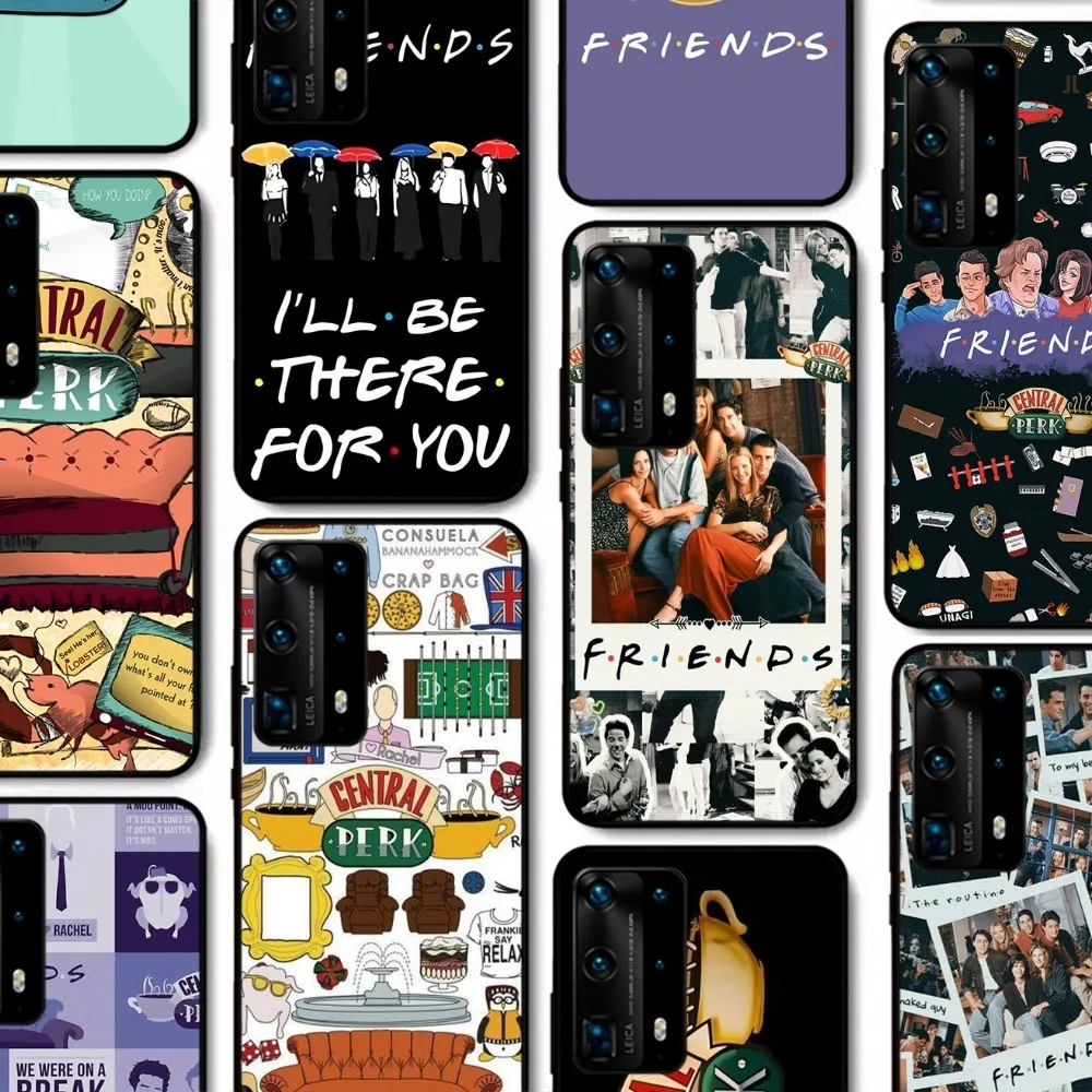 Central Perk Coffee Friends Tv Show Custodia Per Telefono Per Huawei P 8 9 10 20 30 40 50 Pro Lite Psmart Honor 10 Lite 70 Mate 20Lite