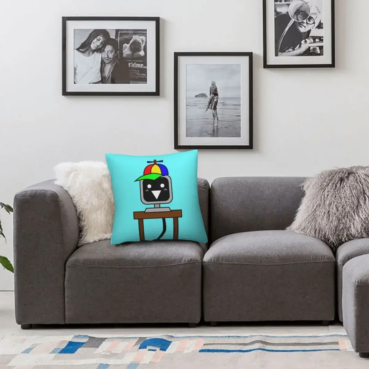 Sprunki Mr Fun Computer Pillow Case Pillow Cover Modern Pillow Case Decorative 4