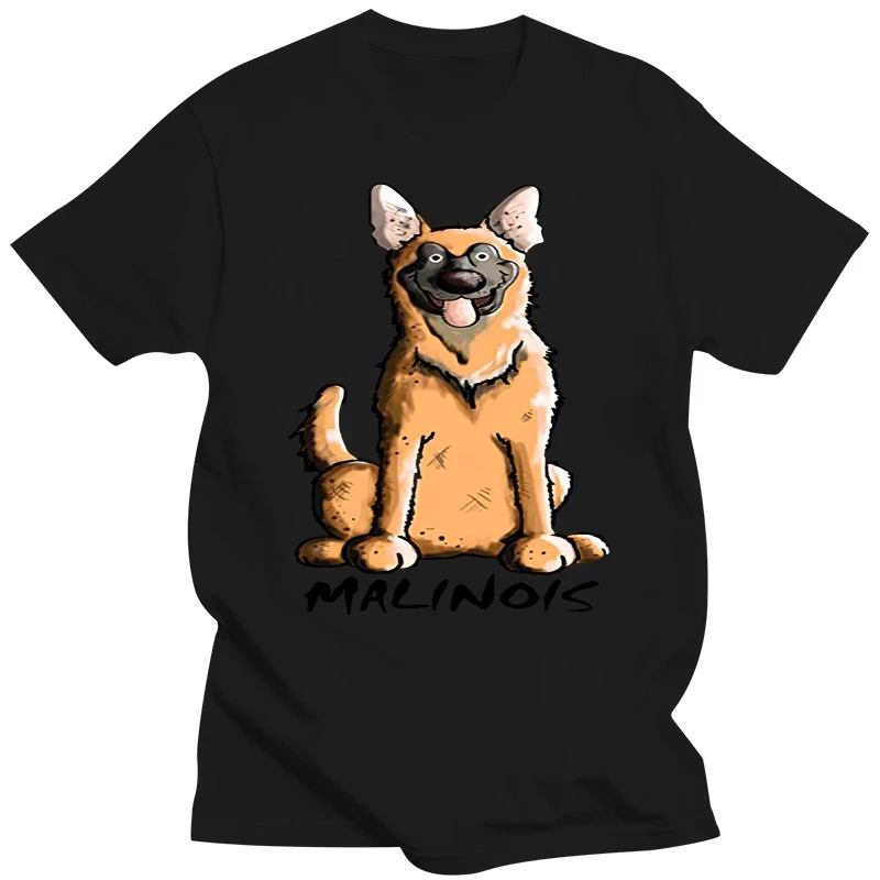 

New Style Funny Malinois Cute Print T-Shirt Men Women Casual Oversized Male Short Sleeve Summer Fashion Tops Tees Men's Clothing