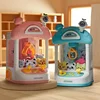 Mini Automatic Doll Machine Toy for Kids Mini Cartoon Astronaut Play Game Claw Crane Machines with Light Music Children Toy Gift 2