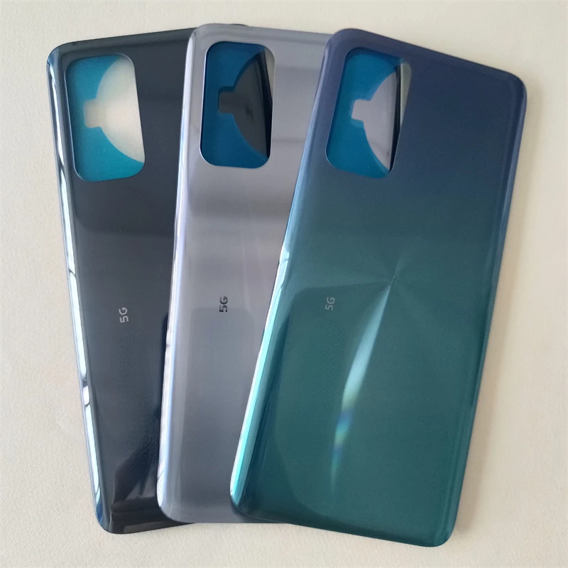Задняя крышка аккумулятора для Xiaomi Mi 10T Pro, 3D стеклянная панель для Xiaomi Mi10T, задняя дверь, корпус аккумулятора, клейкая Замена