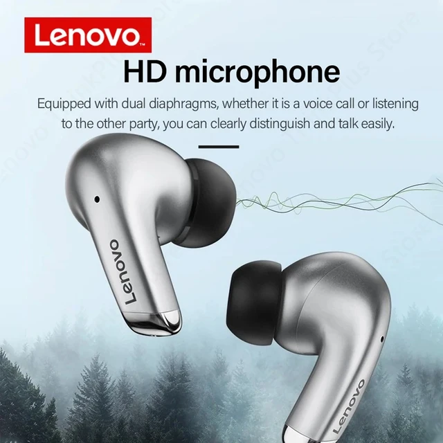 100% Original Lenovo LP5 Wireless Bluetooth Earbuds HiFi Music Earphone With Mic Headphones Sports Waterproof Headset 2021New 3