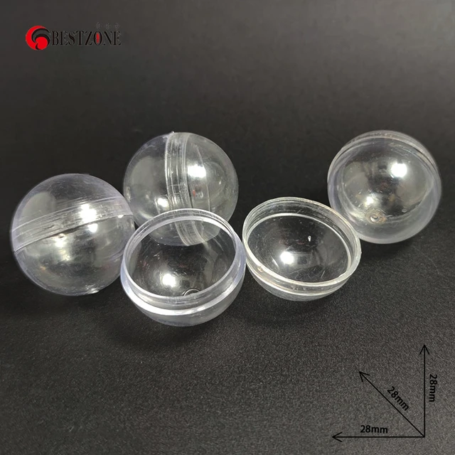 Jouet en plastique Transparent de capsules de boule de Surprise