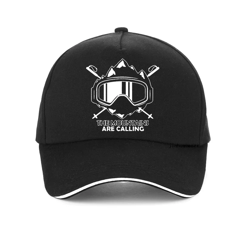 

The Mountains Are Calling Baseball Cap Mens Womens Outdoor Ski Snowboard Dad hat Cool Design Cotton Adjustable snapback hats