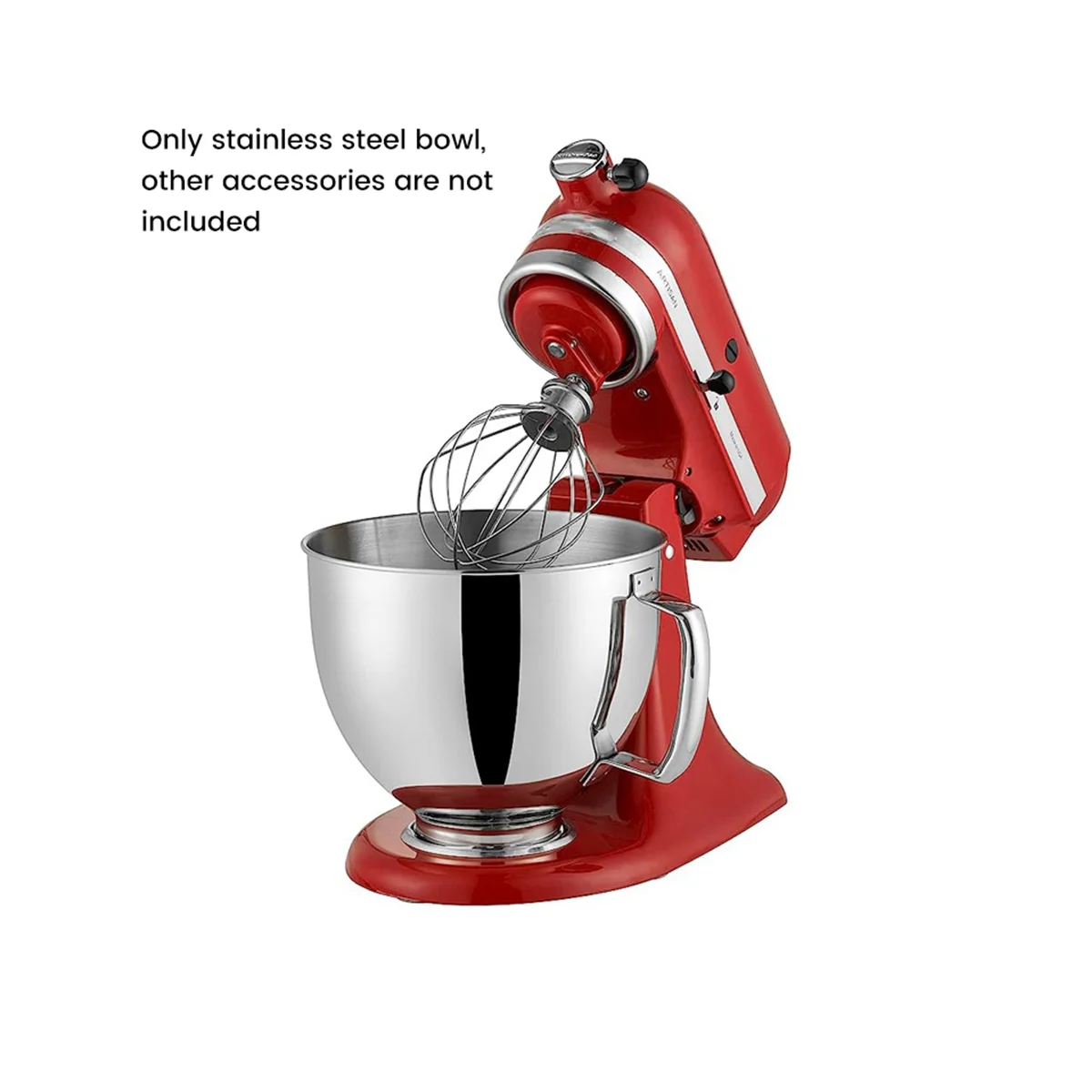 Per Kitchenaid Classic & Artisan Series 4.5Qt/5Qt Mixer 304 Ciotola Miscelatore In Acciaio Inox Ciotola Lavabile In Lavastoviglie