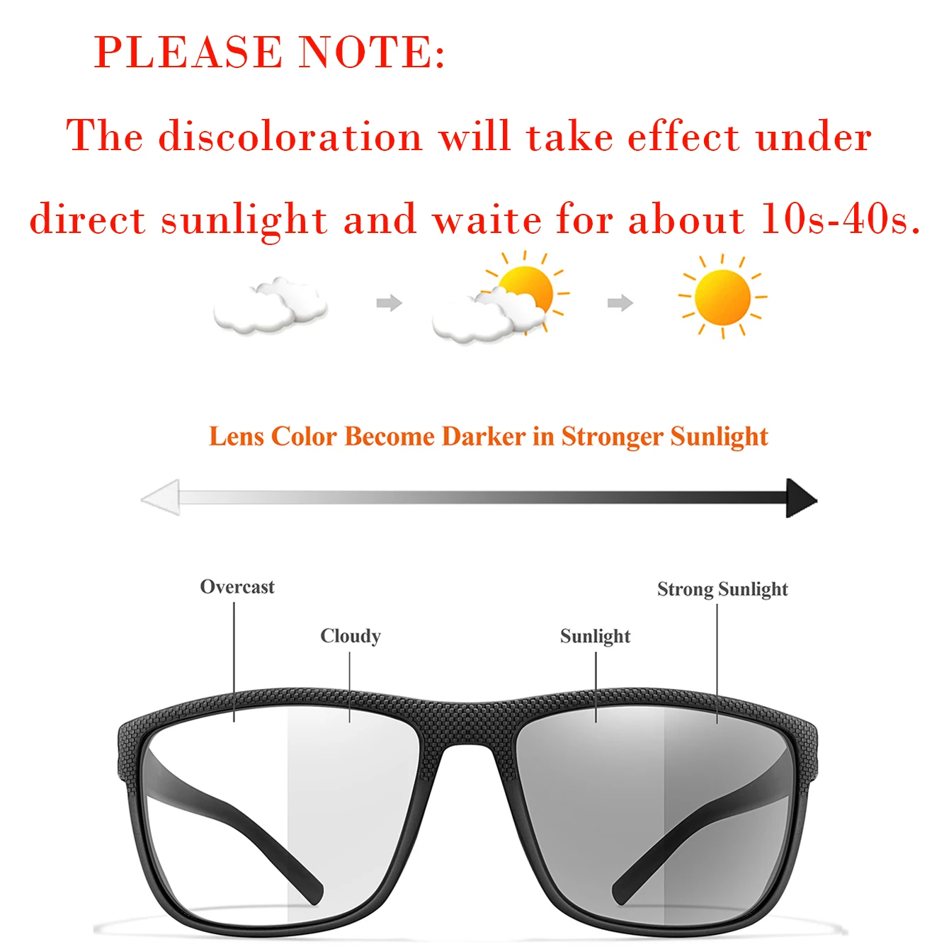 Cycling Sports Sunglasses Classic Square For Men Women Outdoor