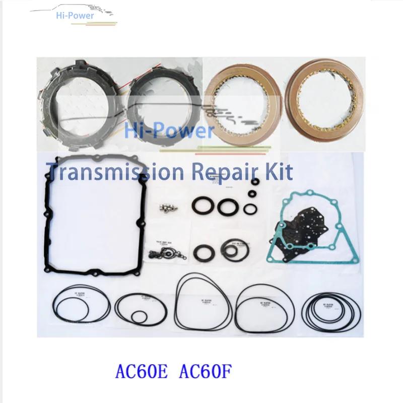 

AC60E AC60F Auto Transmission Overhaul Repair kit Friction Steel Kit Gasket Gearbox Rebuild Kit For Toyota Prado 3.5L 2.7L