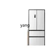 CX double net double system IDP multi-door four-door large-capacity household air-cooled white refrigerator 1