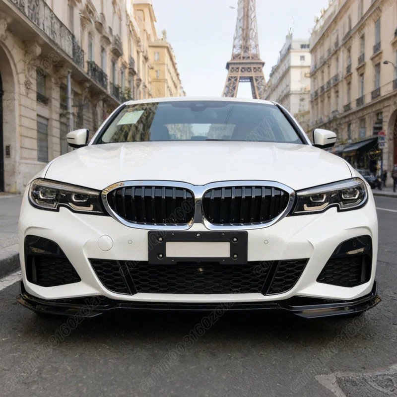 BMW G20 320i 330i M 스포츠 2019 2020 2021 2022 자동차 MP 스타일 프론트 범퍼 립 바디 개조 키트