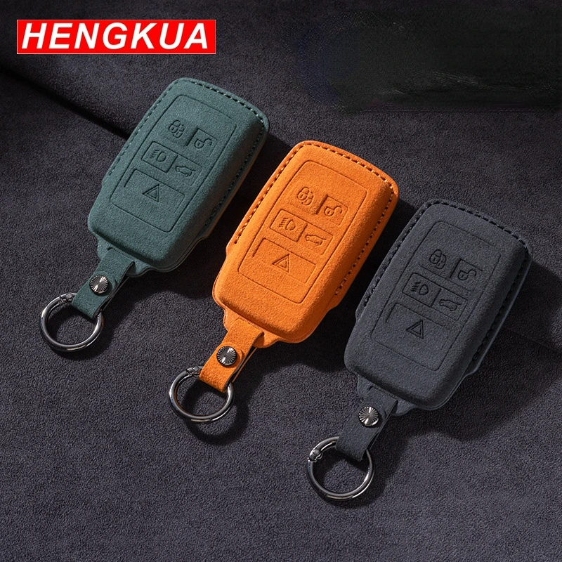 Key Case Cover Car Remote For Land Rover Range Rover Sport Evoque Freelander Velar Discovery 4 For Jaguar XE XJ XF