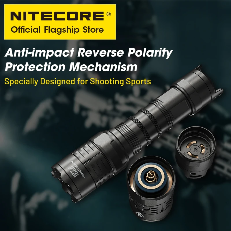 NITECORE P23i USB-C Rechargeable Flashlight Powerful