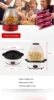 DMWD Mini Portable Electric Popcorn Maker Automatic Mini Hot Air Pop Corn Poping Machine Household DIY Popper Corn Maker EU Plug 3
