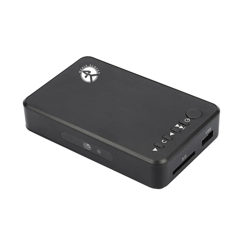 Mini HD Media Box 4K Player Support Splicing Screen TV Projector Monitor U Disk SD HDD Autoplay PPT Advertise AD Players