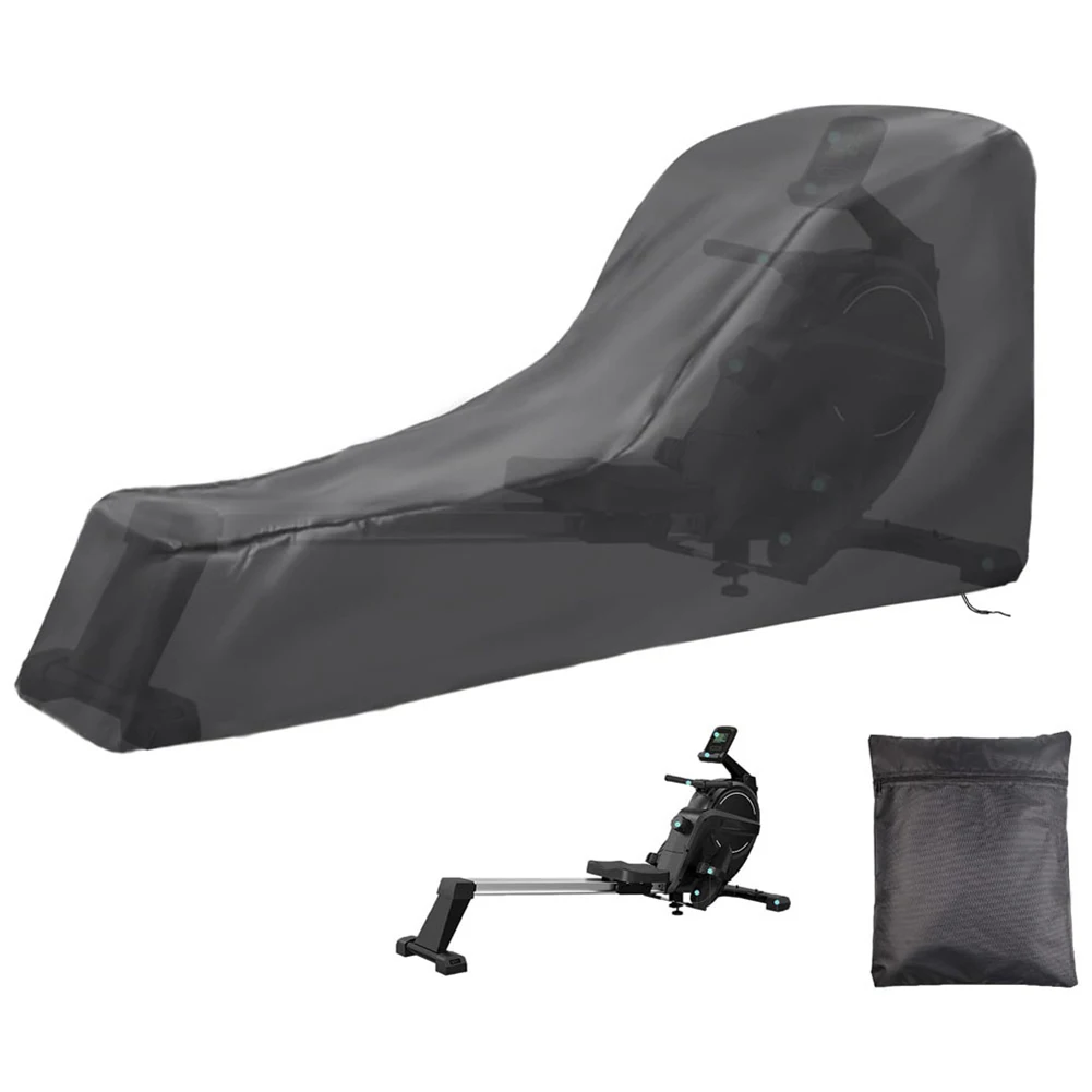 Rowing Machine Cover Weatherproof Protection for concept 2 and Other Models Adjustable Drawstring