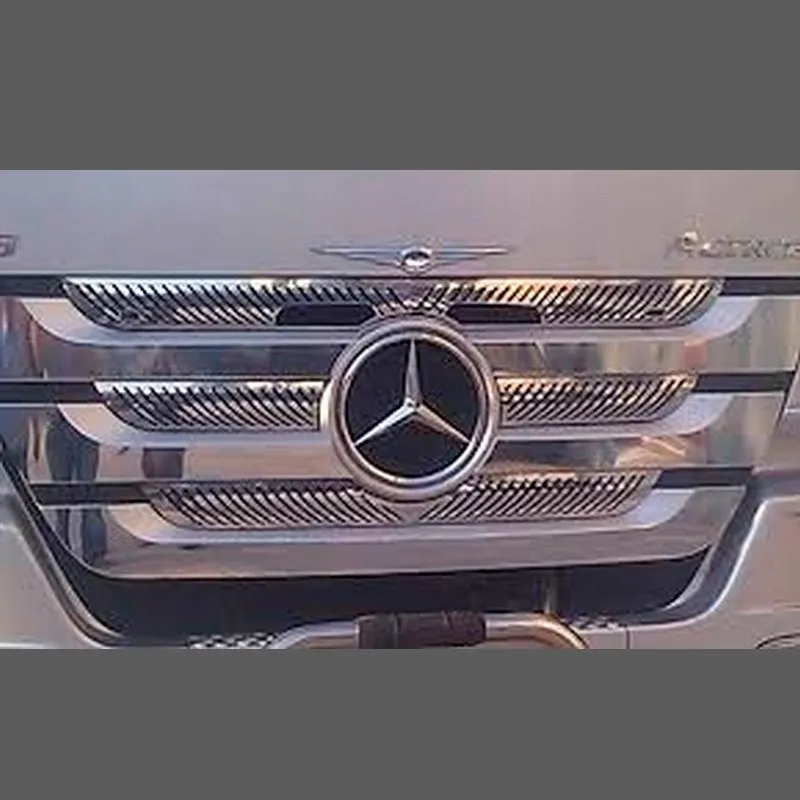 Mercedes Mp3 Megaspace inside Of Grill Chrome WN Inox WNME113