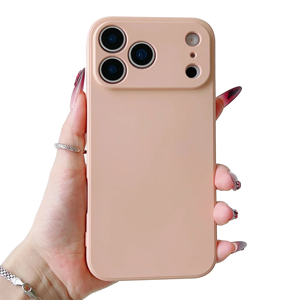 Ultrathin Non-Slip Green Phone Case with Camera Protector Lens