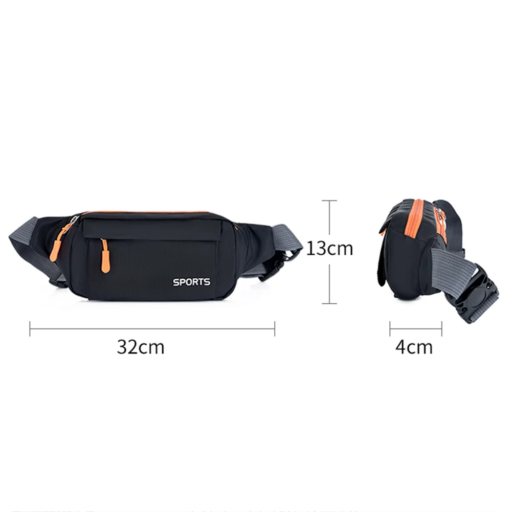 Women Men Chest Bag Casual Crossbody Purse Goes With All Outfits Shoulder Bag Waterproof Waist Bag for Gift Fanny Pack