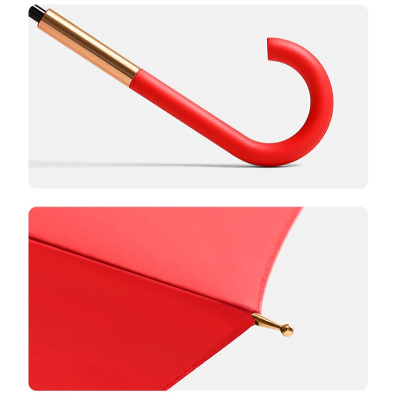 Wedding Umbrella Women Long Handle Large Windproof Strong Waterproof