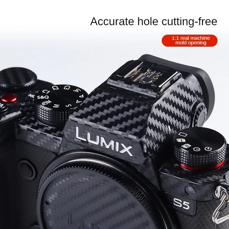 Ucons Anti-scratch Camera Sticker for Panasonic S5 Protective Skin Sweat-Resistant Panasonic LUMIX S5 Sticker