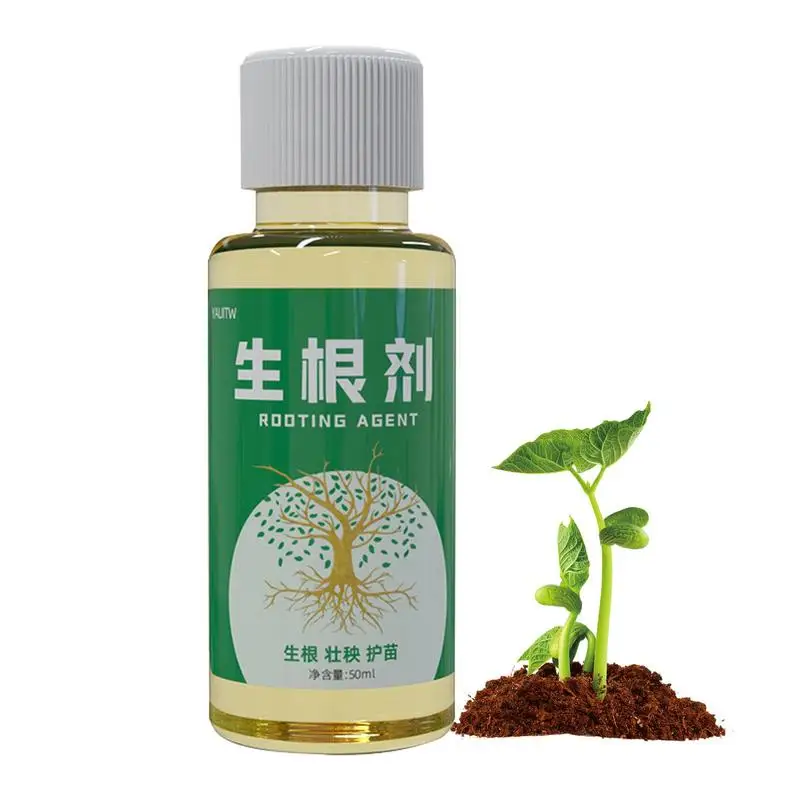 

50ml Liquid Rooting Agent Succulent Nutrient Solution Plant Fertilizer Fast Rooting Improves Transplant Survival For Cuttings
