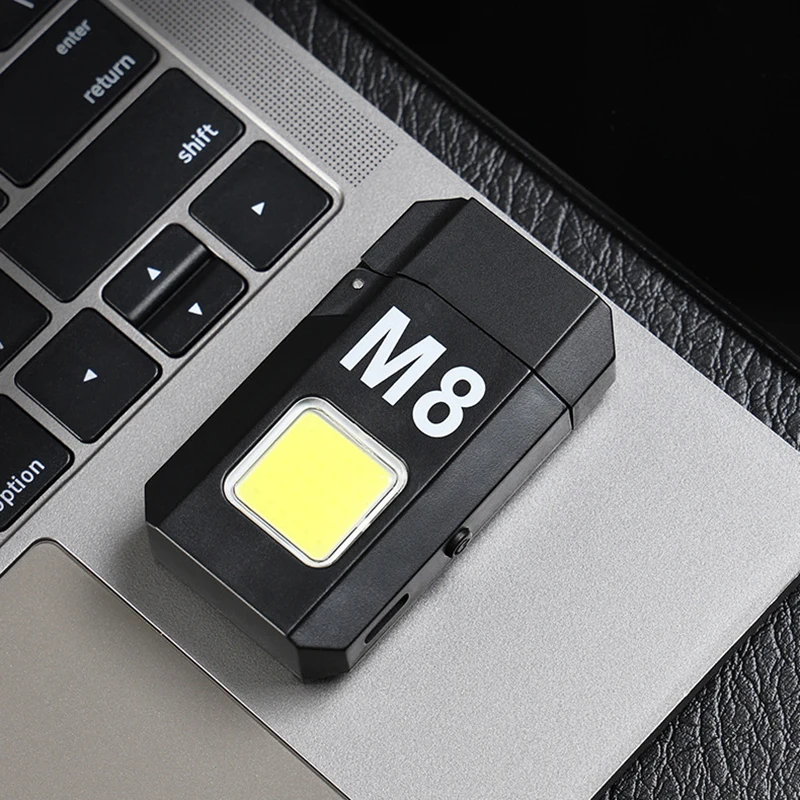 Powerful Flashlight Outdoor Waterproof Arc Lighting Multifunctional Portable Keychain Light Type-C Rechargeable portable flashlight,portable torch