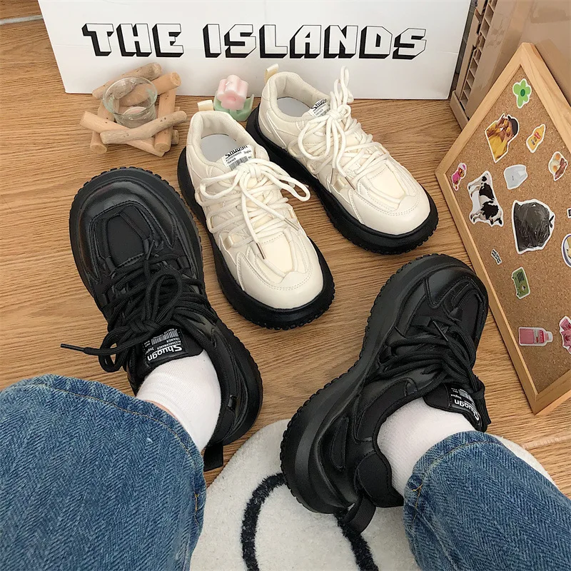 

Women Fashion Casual Sneakers New Platform Running Shoes Woman Non Slip Sports Shoes Winter Warm Shoes Ladies Comfortable Shoes