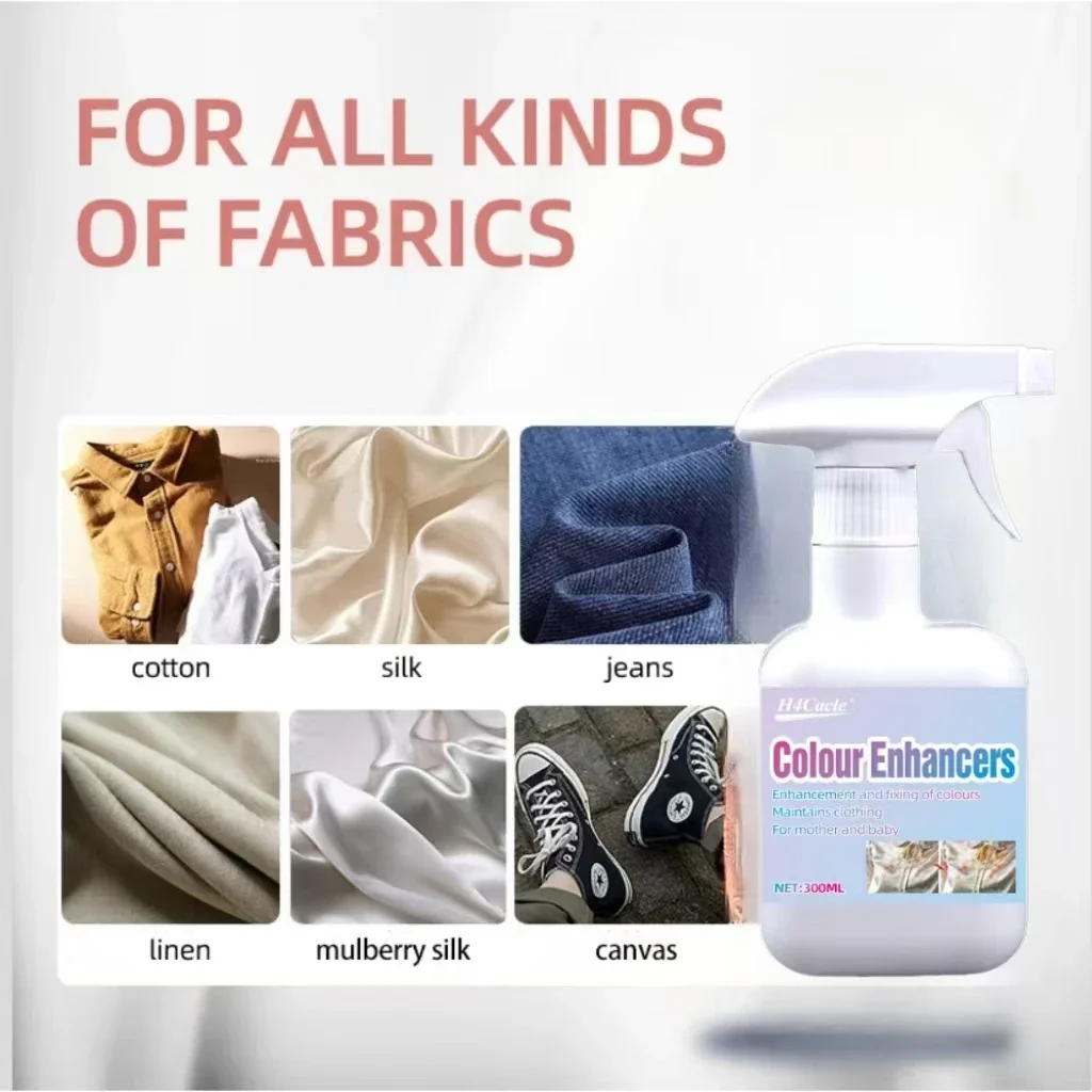 Color Enhancer Shoes Fabric Faded Clothing Restorer Black Clothes Cotton Color Restorer Colored Clothes Whitening Stain Remover