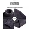 Thickened Fleece-lined Men's Polo Sweater Casual Warmknit Turtle Neck Winter New Arrival Middle-aged Leisure Pullover