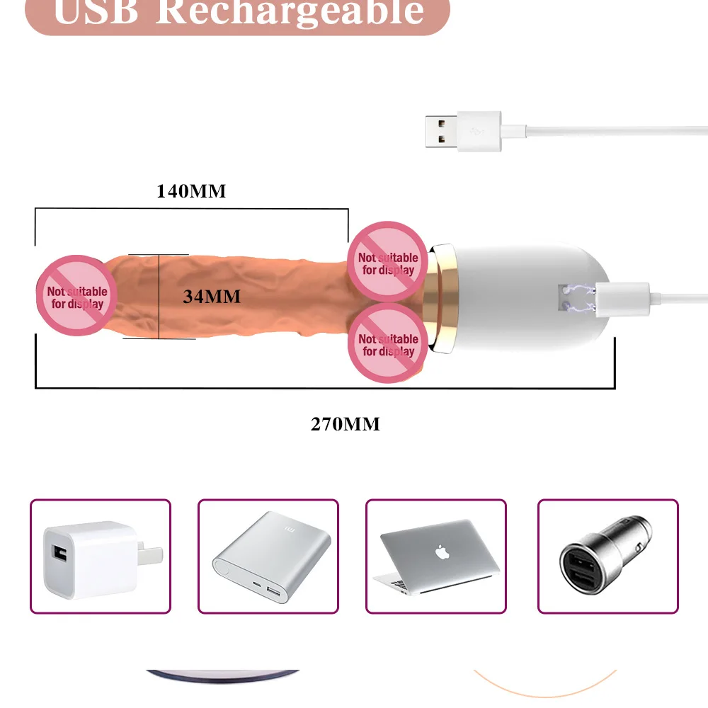 Electric Dildo Gun Sex Machine for Women