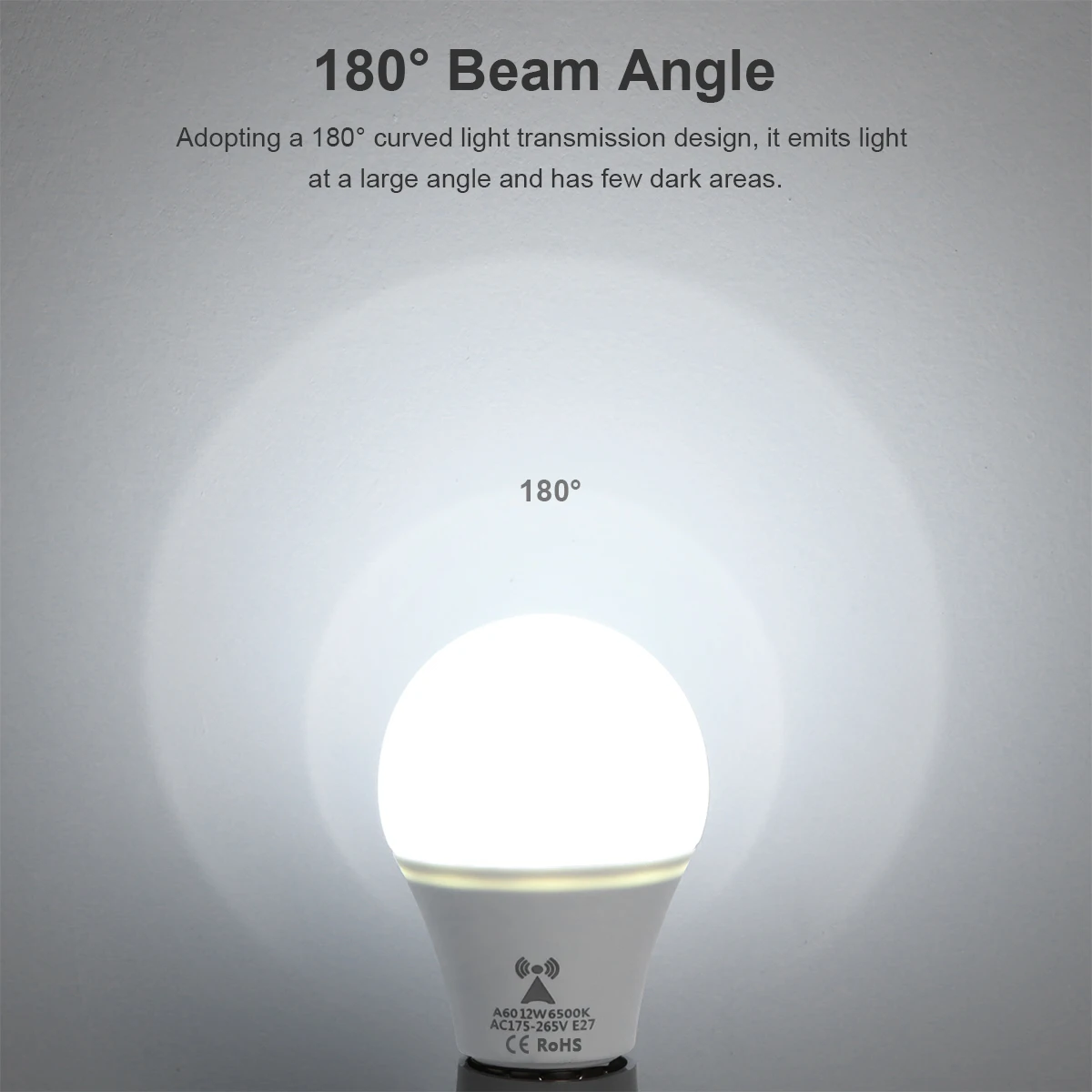 Motion-Activated LED Sensor Bulb