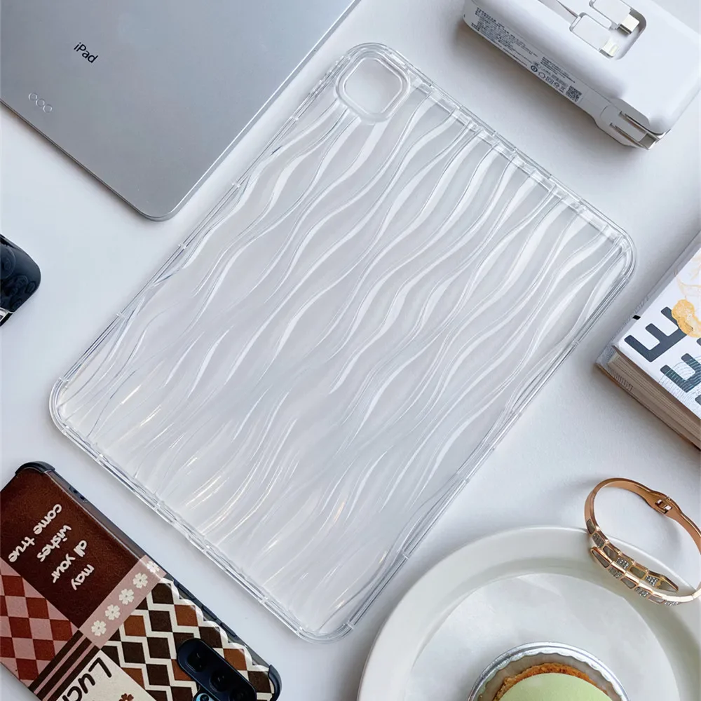Sleek Water Ripple Slim Silicone Tablet Case