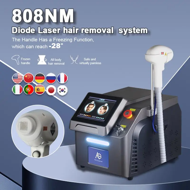 2000W8087551064NanometerDiodeLaserHairRemovalMachineHair
