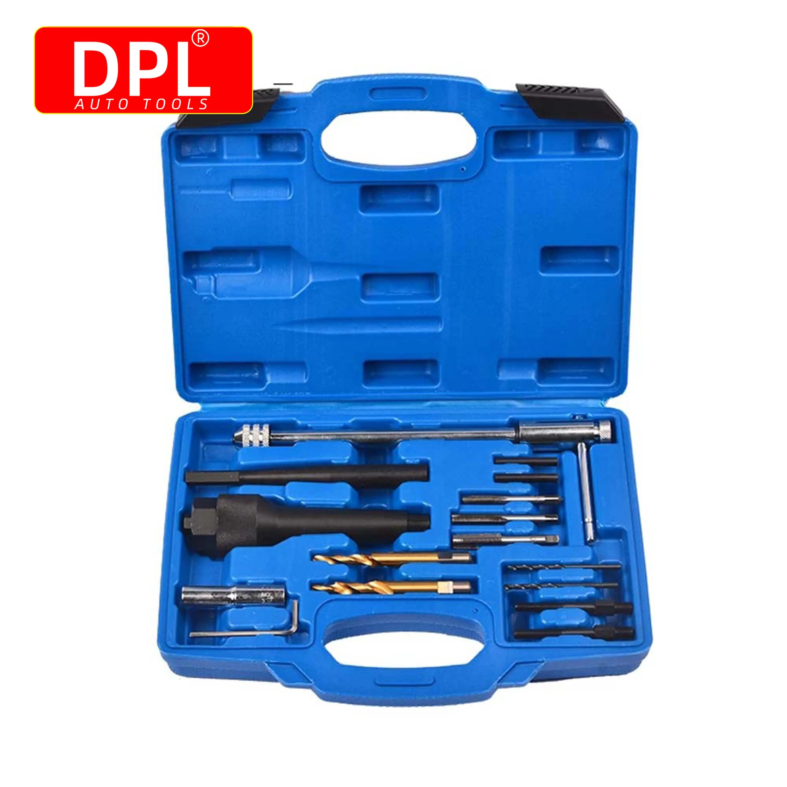 Damaged Glow Plug Removal Remover Thread Repair Drill Wrench Spark Plug