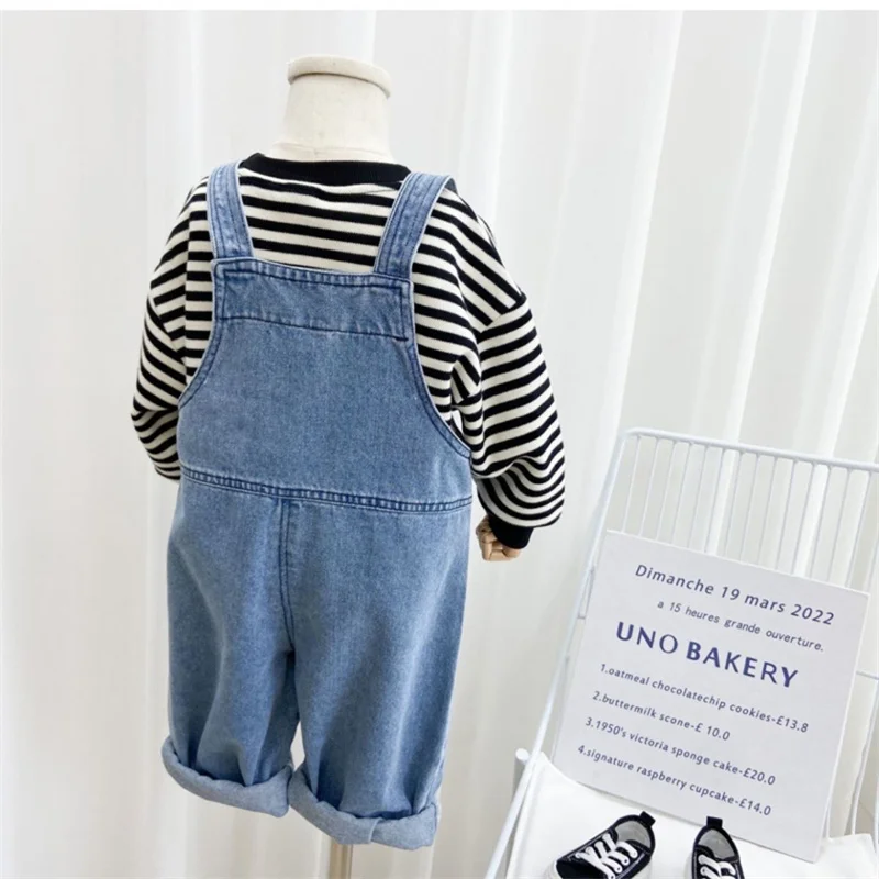 Kids Denim Overall Pants 3