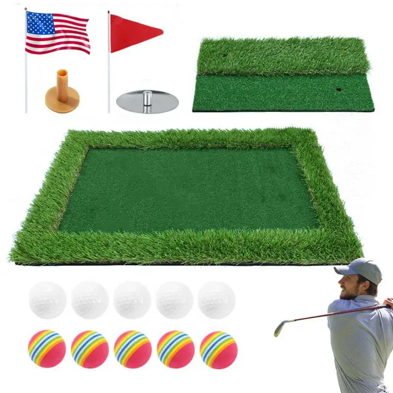 

Floating Golf Green Outdoor Backyard Golf Training Mat Golf Training Games Tool Floating Golf Green Kit Perfect For Golfers