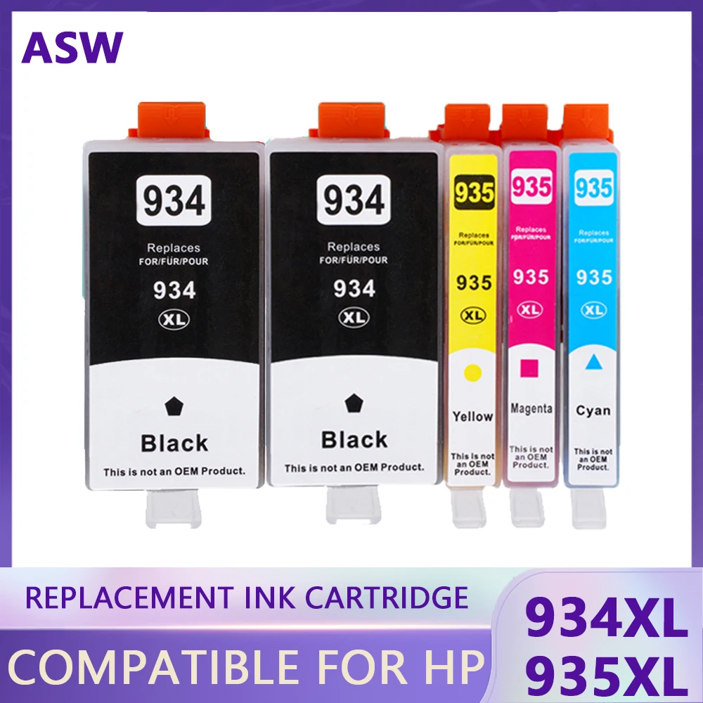 For HP 934XL HP 935XL ink Cartridges 934XL 935XL 934 935 for hp934 For HP Officejet Pro 6812 6830 6835 6230 6820