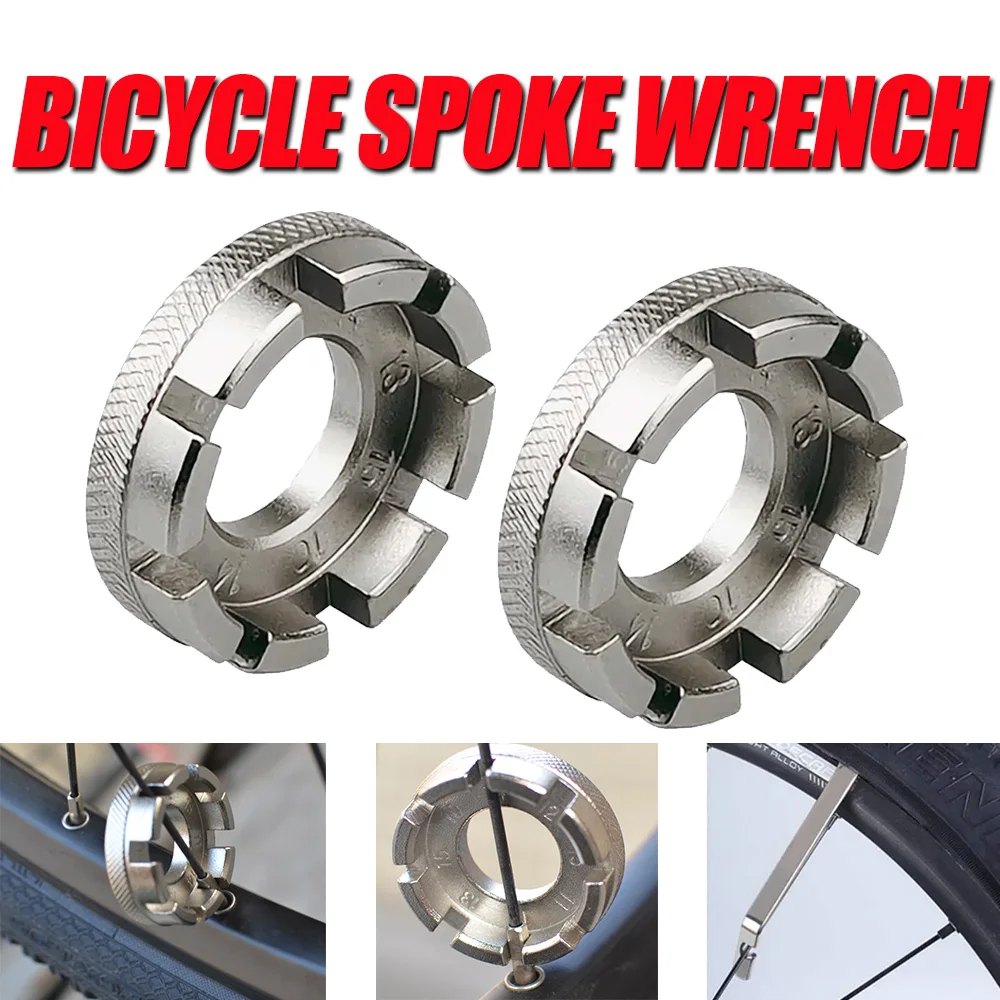 Steel Bicycle Spoke Wrench Tool for Road Bike Repair