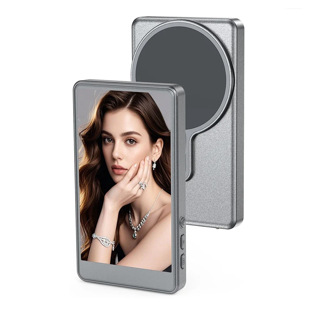 Magnetic Phone Vlog Selfie Monitor Screen Back Camera Monitor Rear Camera Monitor Screen for Android iPhone Cellphone