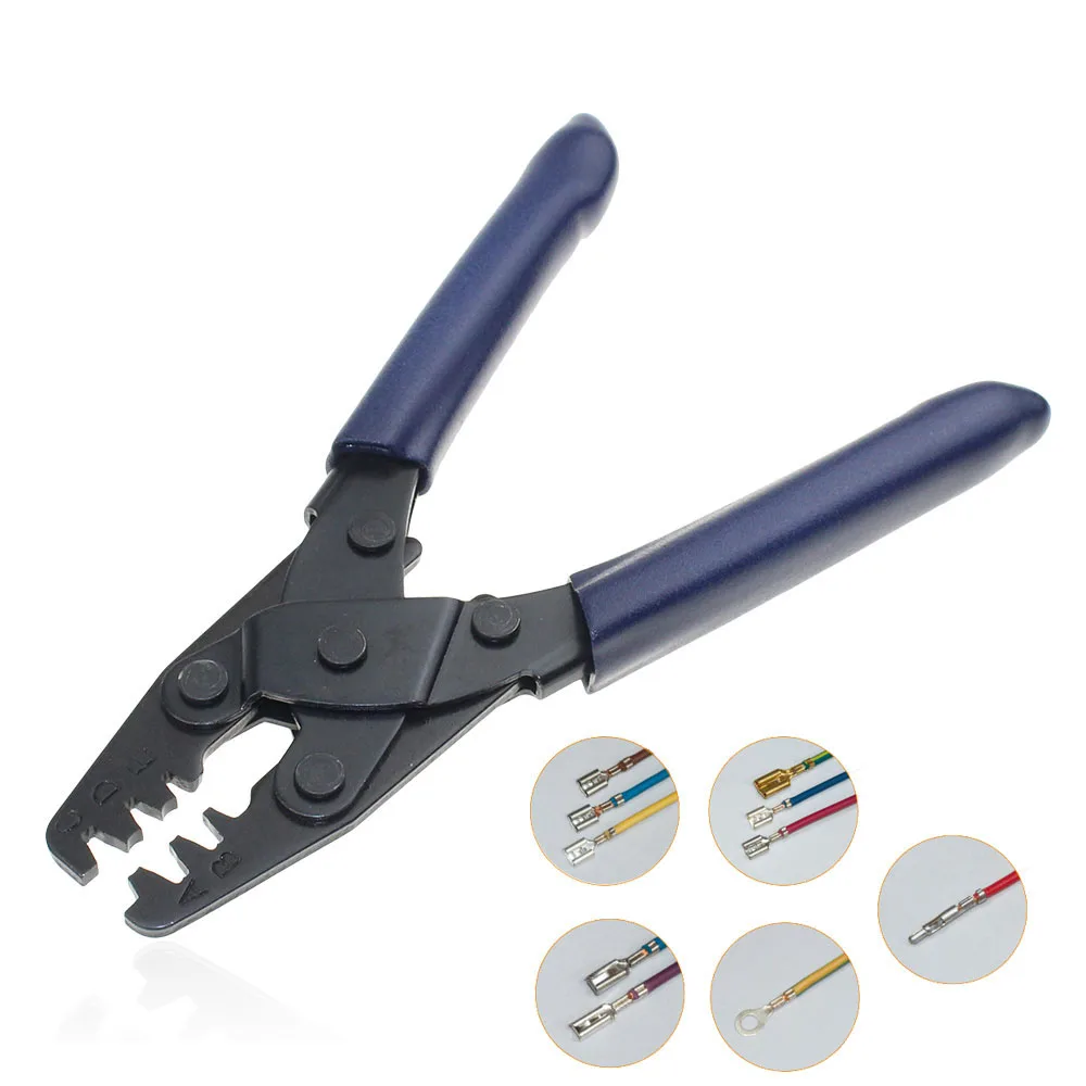 

U50 Crimper Plier Tool Automotive Crimp Wire for Molex Style Terminals Open Barrel 22-10AWG 1.25/2.0/2.45 mm2 DR-1