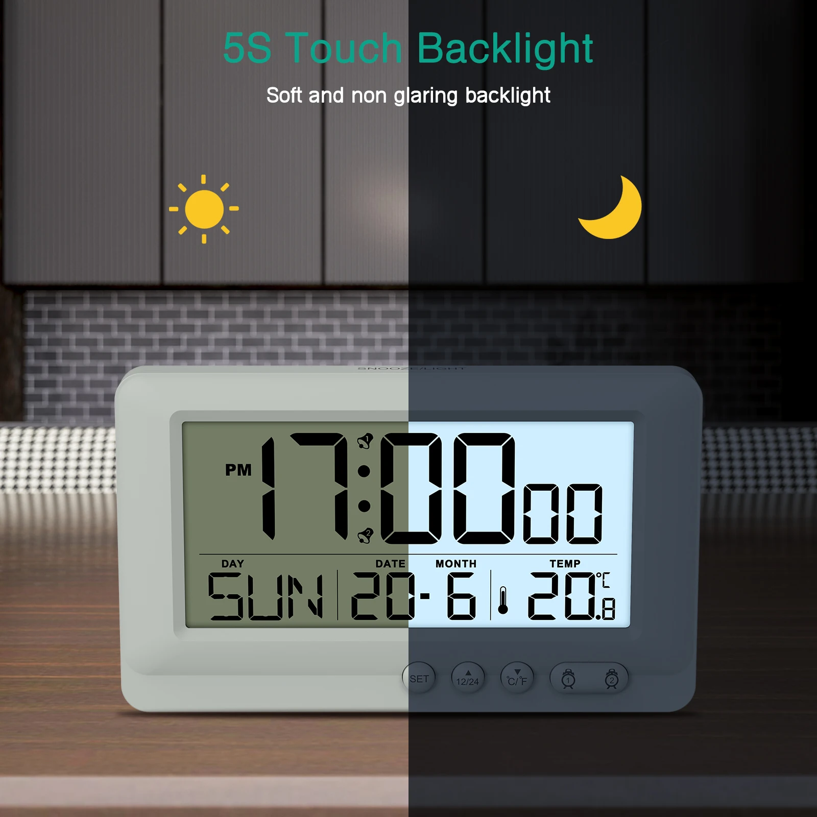 KIENZLE Digital Alarm Clock Horizontal | 14986 - View #8
