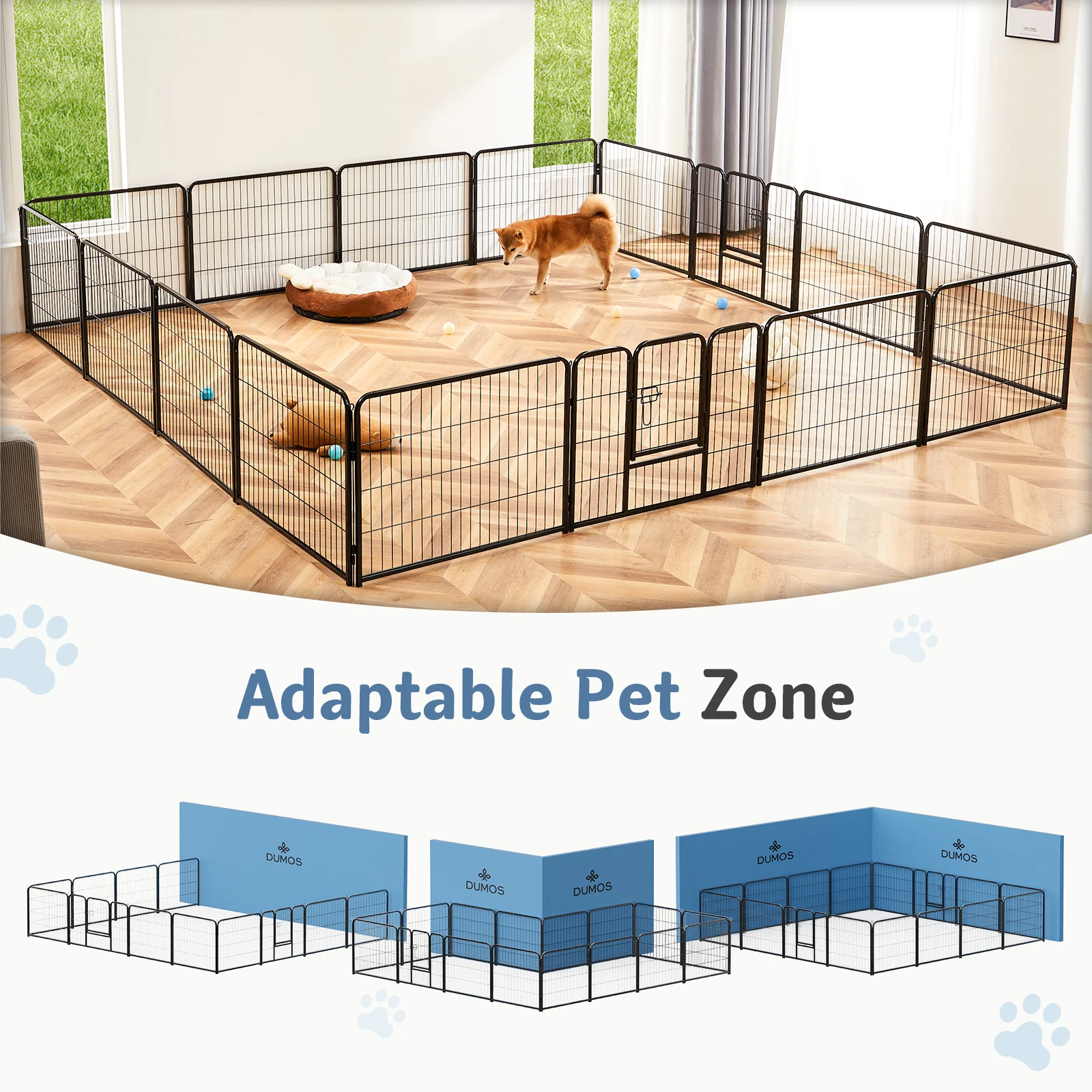 Dog Indoor Playpen 3