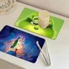 How The D-Green Of Monster G-Grinch Table Drain Pad Tabletop Absorbent Draining Mat Tableware Mats Placemats for Table Decor 5