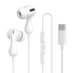 Baseus Encok Wired Earphone with Hi-Res Audio and Built-In Microphone (CZ20-White)