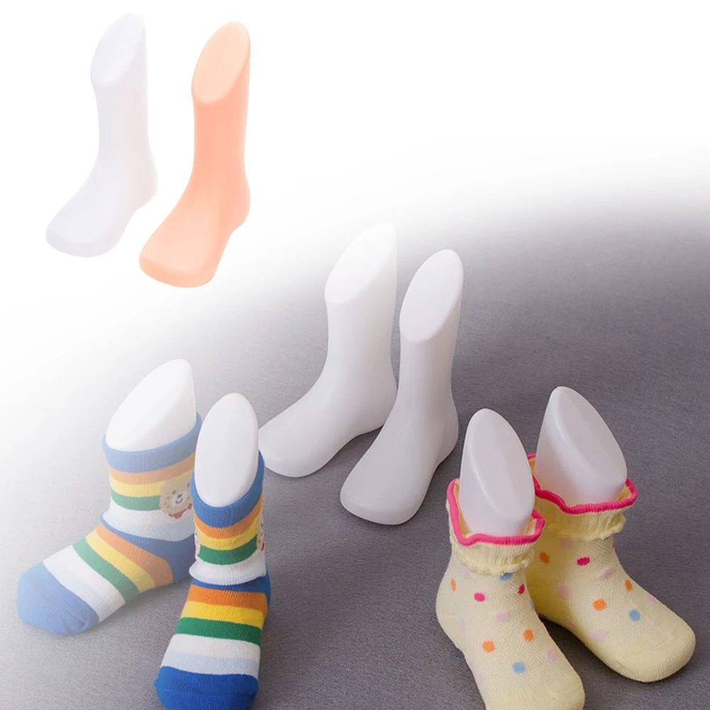 1PCS Children Foot Display Mold Socks Shoes Mannequin Modeling Feet Short Stocking For Home DIY Supplies Accessories