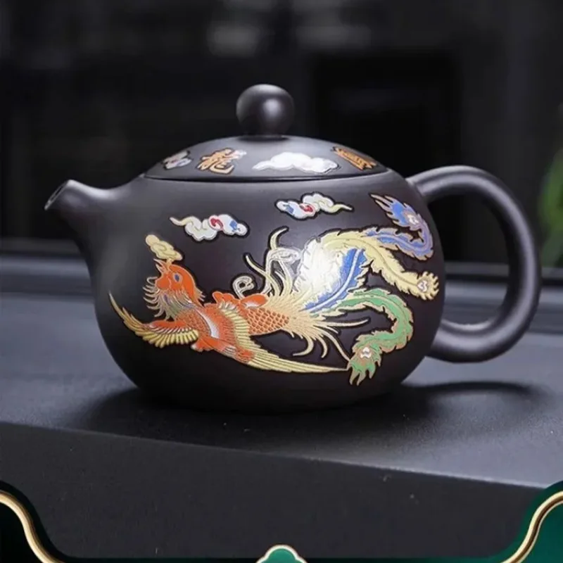 

Китайский чайник из пурпурной глины Shui Kung, чайный чайник с тепловой заменой