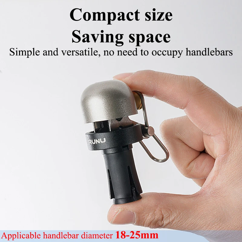 Bicycle Bell, Mountain Bike Bell, Bicycle Horn, Bicycle Alarm, Bicycle Accessories 1PC Bicycle Bell