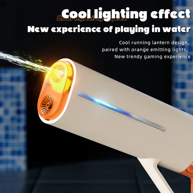 Summer New Electric Water Gun Playful Toy for Children and Adults High Pressure Large Capacity Male and Female Water Gun 4