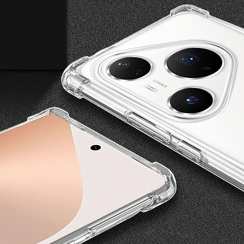 Sleek Transparent Phone Case - Soft TPU Silicone Clear Back Cover